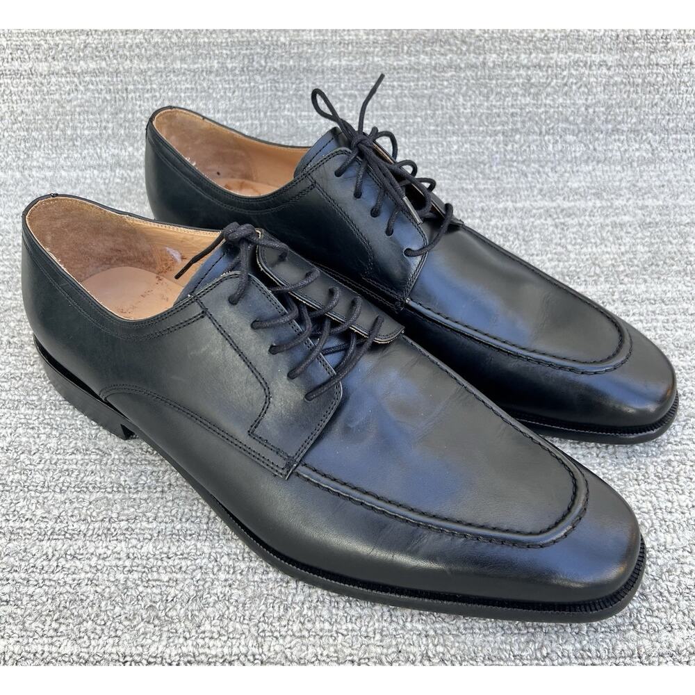 $400 CURATORE Lecce Apron Toe Leather Derby Men's Size 12 US NEW